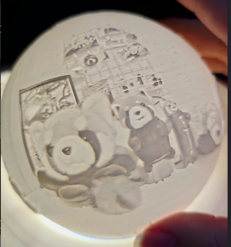 360 lithophane preview